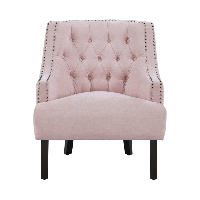Charisma Accent Chair in Pink - 1194NPK-1