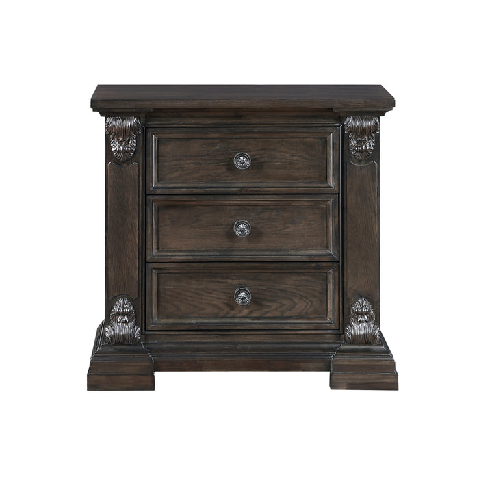 Cornwall Nightstand in Espresso - 1325-4