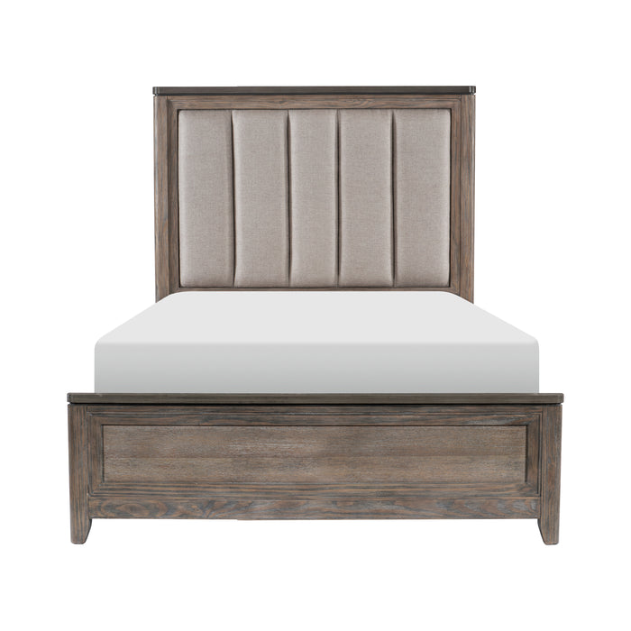 Newell Queen Bed in Brown/Espresso - 1412-1