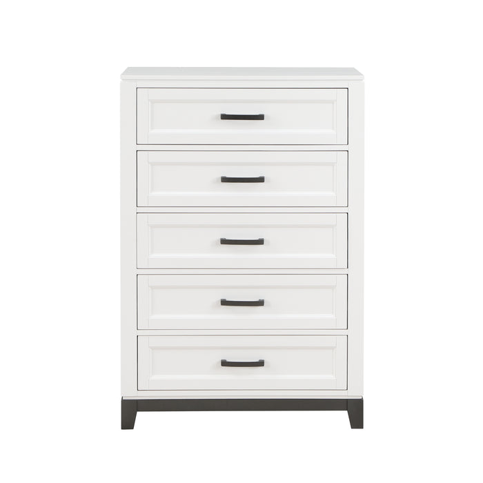 Garretson Chest in White - 1450WH-9