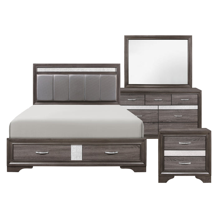 Luster 4pc Set (QB+NS+DR+MR) in Gray - 1505-1*4