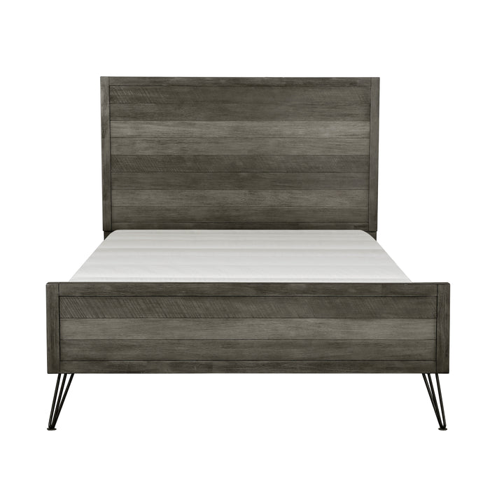 Urbanite Queen Bed in Gray - 1604-1