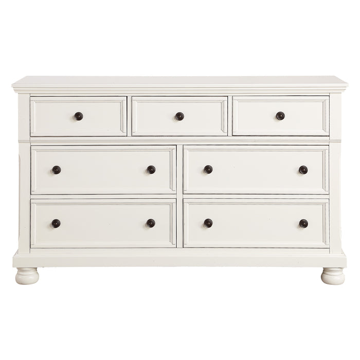 Laurelin DRESSER, HIDDEN DRAWER in White - 1714W-5