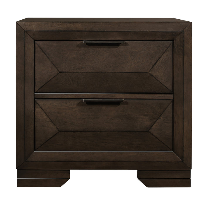 Chesky Nightstand in Espresso - 1753-4