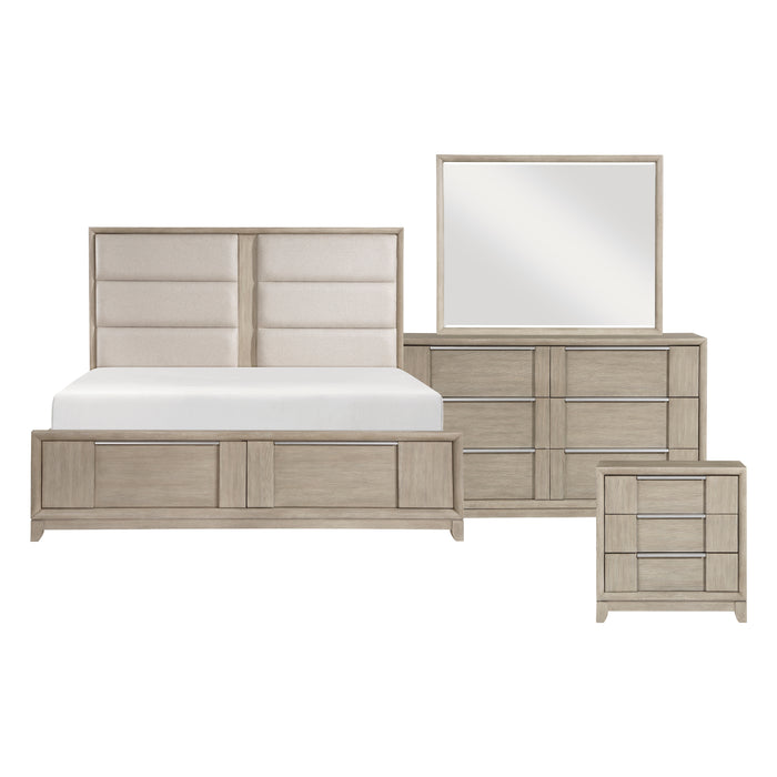 Mckewen 4pc Set (QB+NS+DR+MR) in Gray - 1820N-1*4