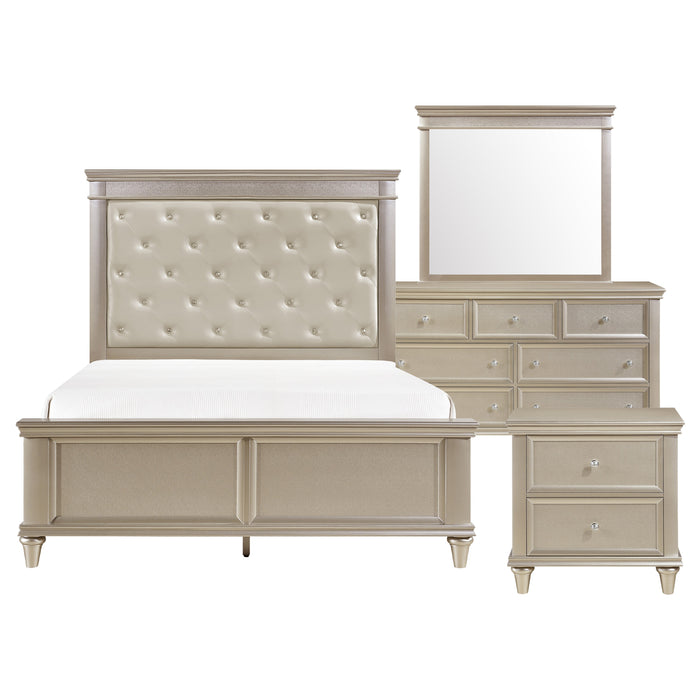 Celandine 4pc Set (QB+NS+DR+MR) in Gold/Silver/Champagne - 1928-1*4