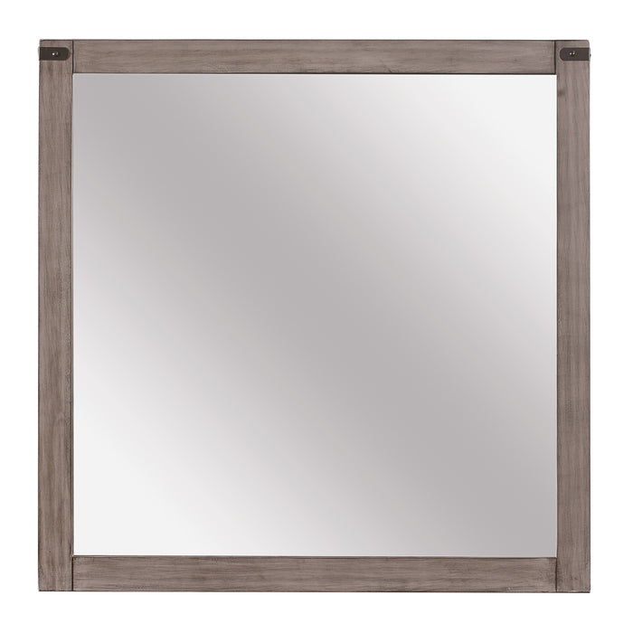 Woodrow Mirror in Gray - 2042-6