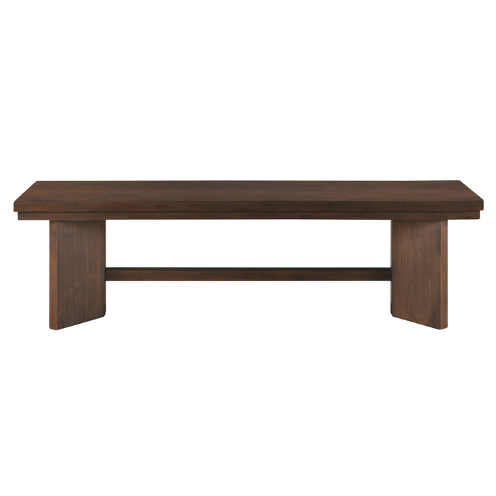 Franco Bench in Brown/Walnut - 5414-13