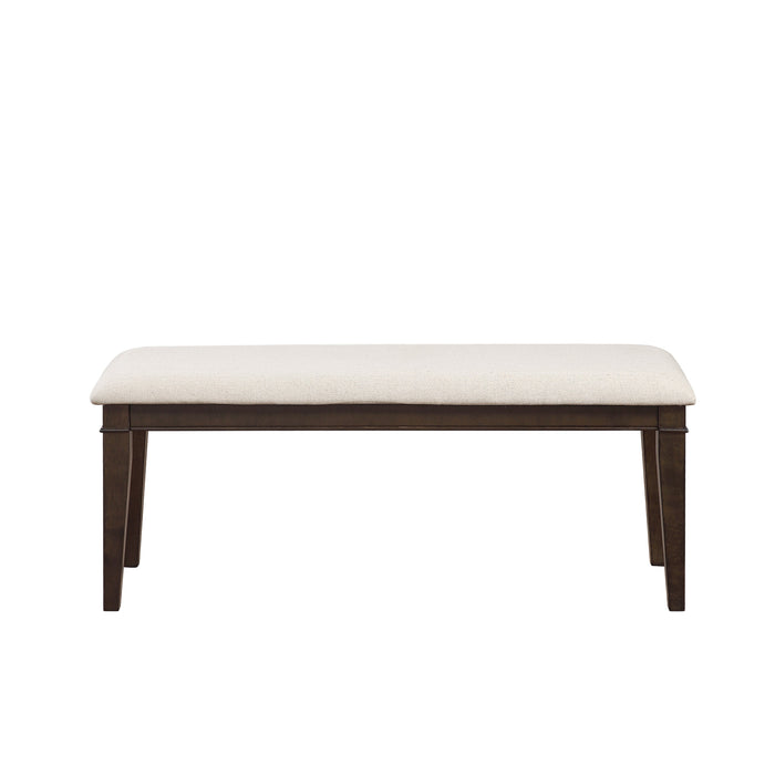 Makah Bench in Beige/Brown - 5496-13