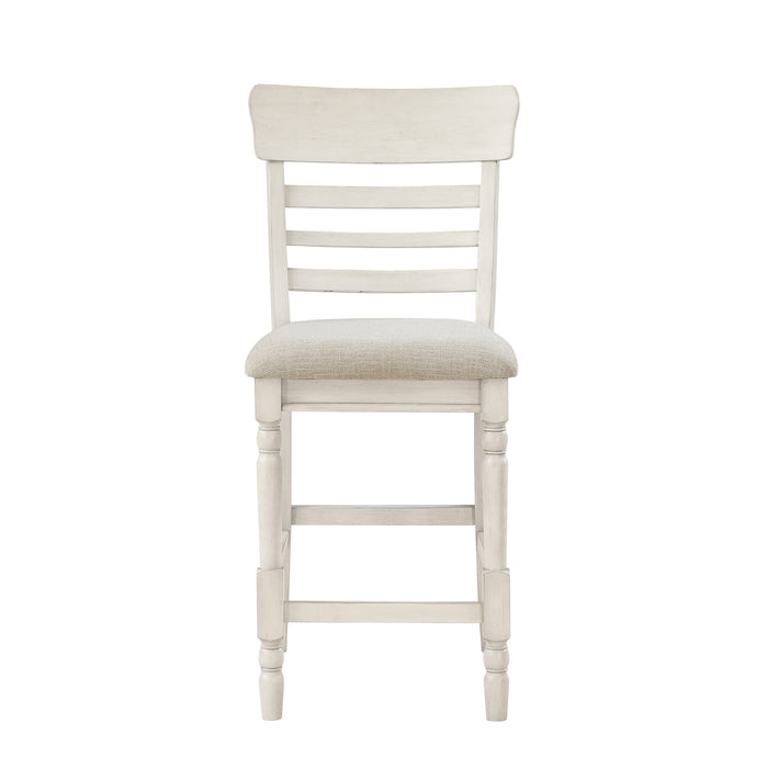 Alburgh Counter Height Chair in Gray/White - 5906WH-24