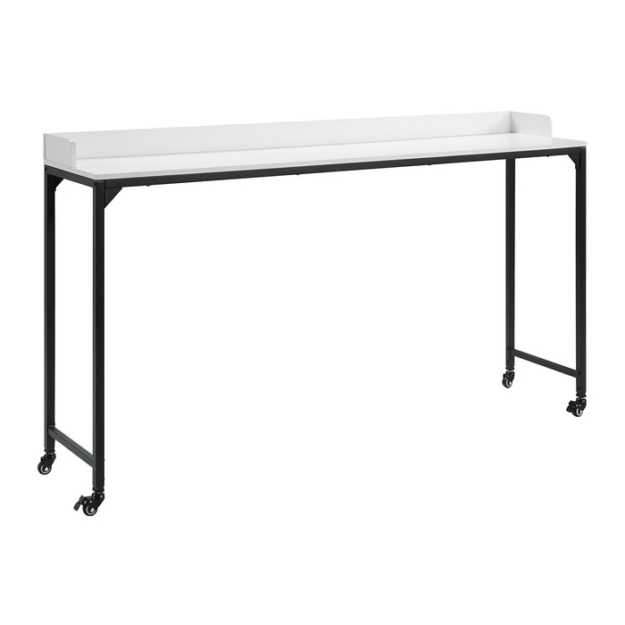 Sumter Over The Bed Desk in Black/White - 5963WH-22