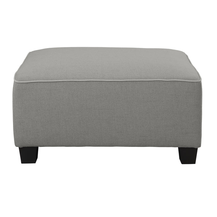 Jayne Ottoman in Gray - 9357GY-4