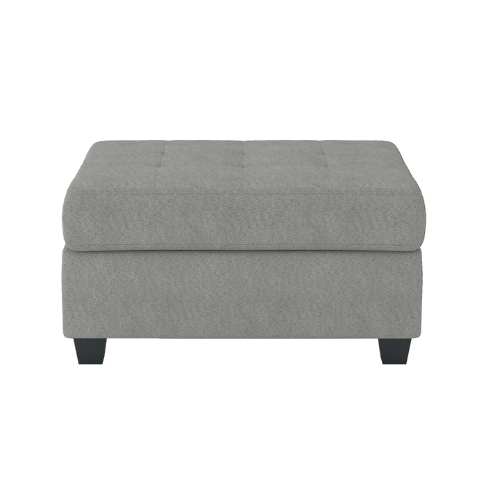 Maston Storage Ottoman in Gray - 9507GRY-4