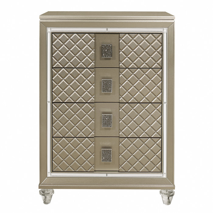 Loudon Chest in Gold/Silver/Champagne - B1515-9