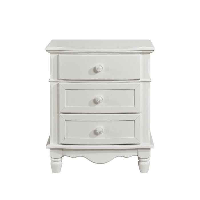 Clementine Nightstand in White - B1799-4