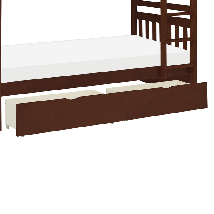 Rowe Storage Boxes in Cherry - B2013DC-T