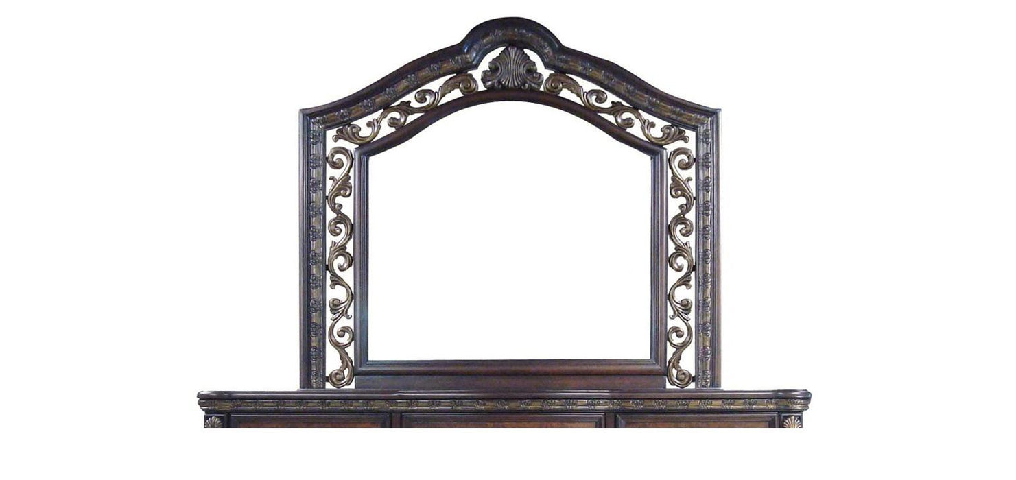 Steve Silver Monte Carlo Mirror in Cocoa