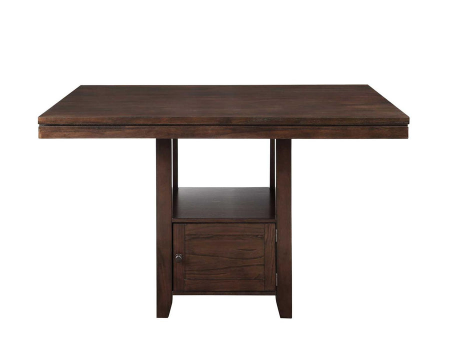 Steve Silver Yorktown Storage Counter Table in Espresso