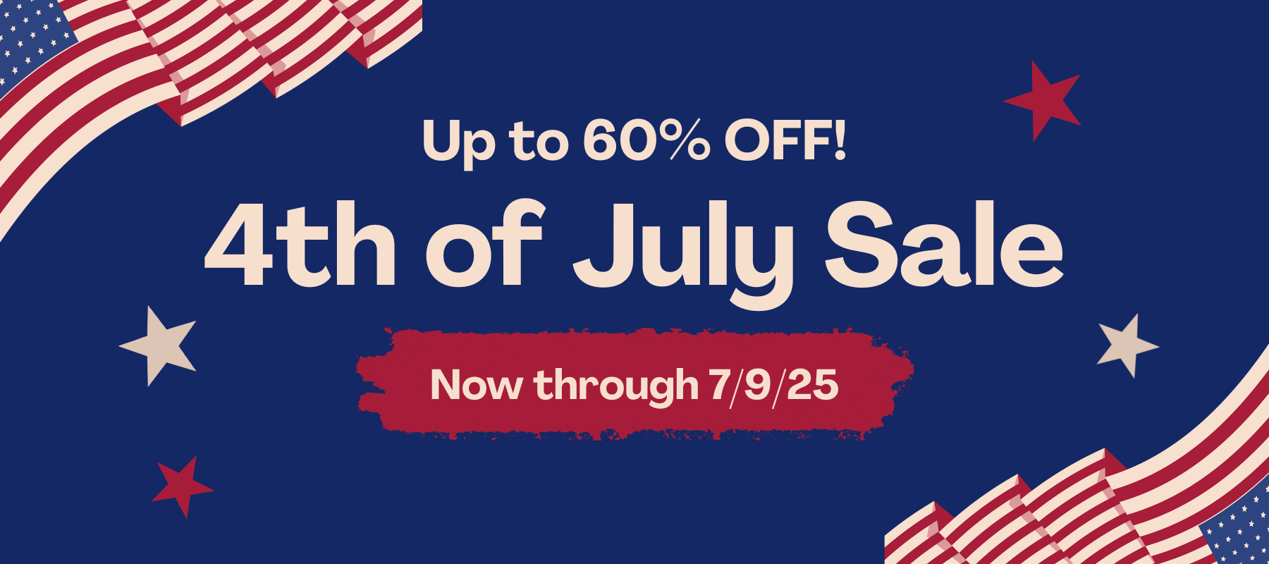 🚨 4th of July Madness: Up to 60% OFF at Sit N Sleep 4 Less! 🚨