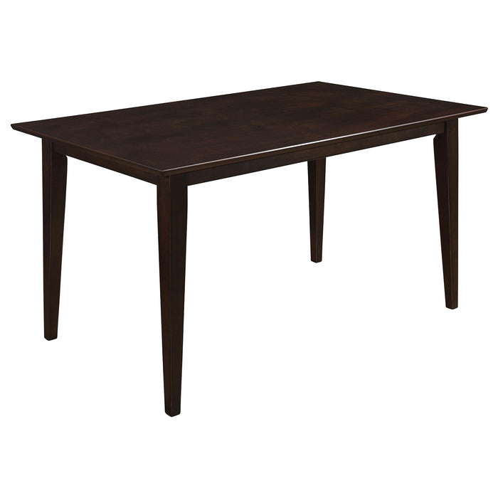 Gabriel 5-piece Rectangular 59-inch Dining SetA Cappuccino