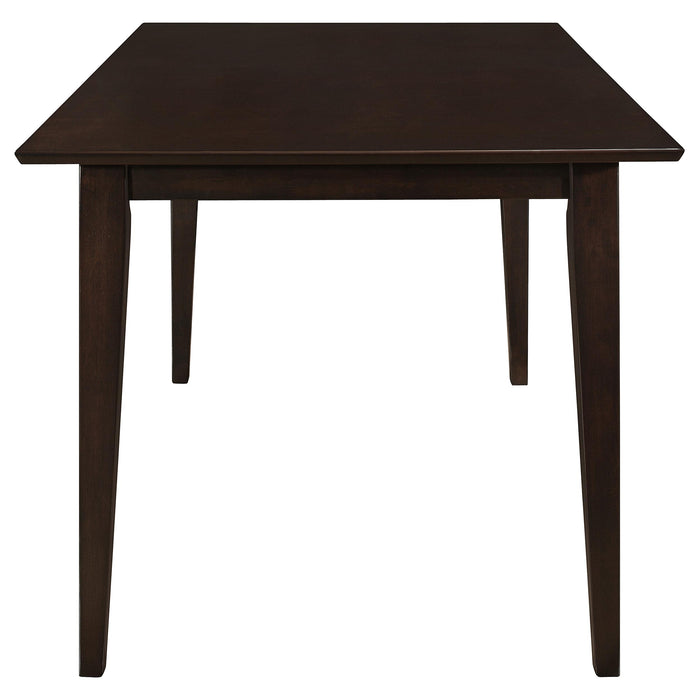 Gabriel 5-piece Rectangular 59-inch Dining SetA Cappuccino