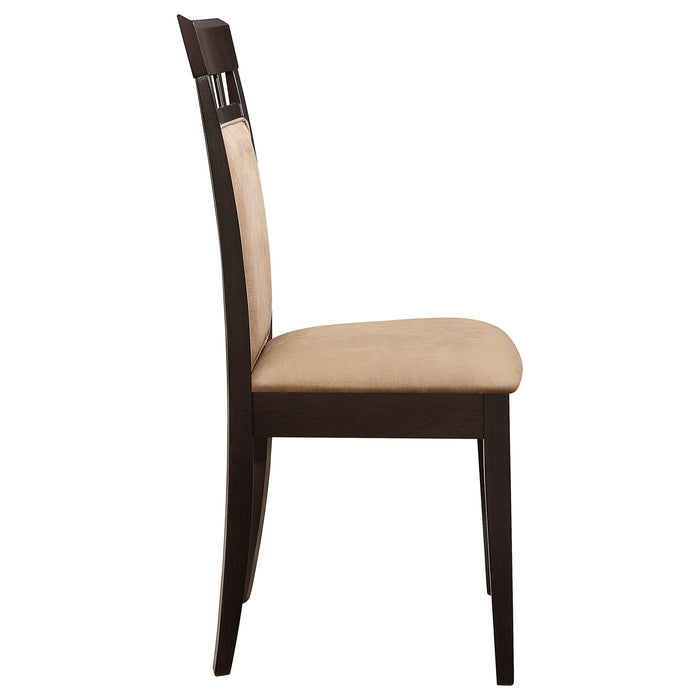 Gabriel 5-piece Rectangular 59-inch Dining SetA Cappuccino