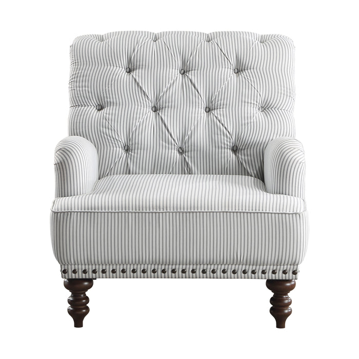 Holland Park Accent Chair in Gray - 1201F5S