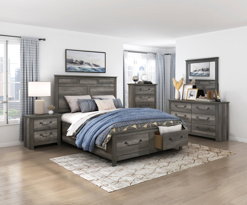 Lenior Mirror in Gray - 1342-6