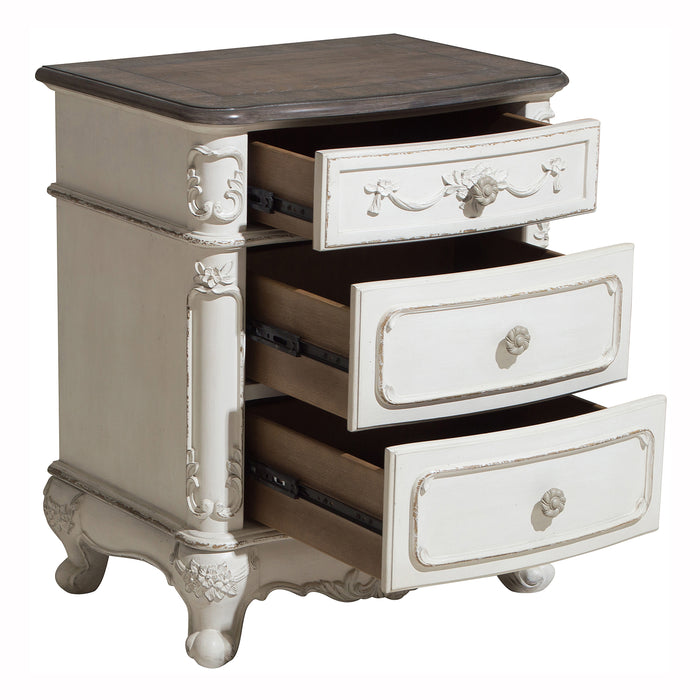Cinderella 4pc Set (TB+NS+DR+MR) in White/Gray - 1386TNW-1*4