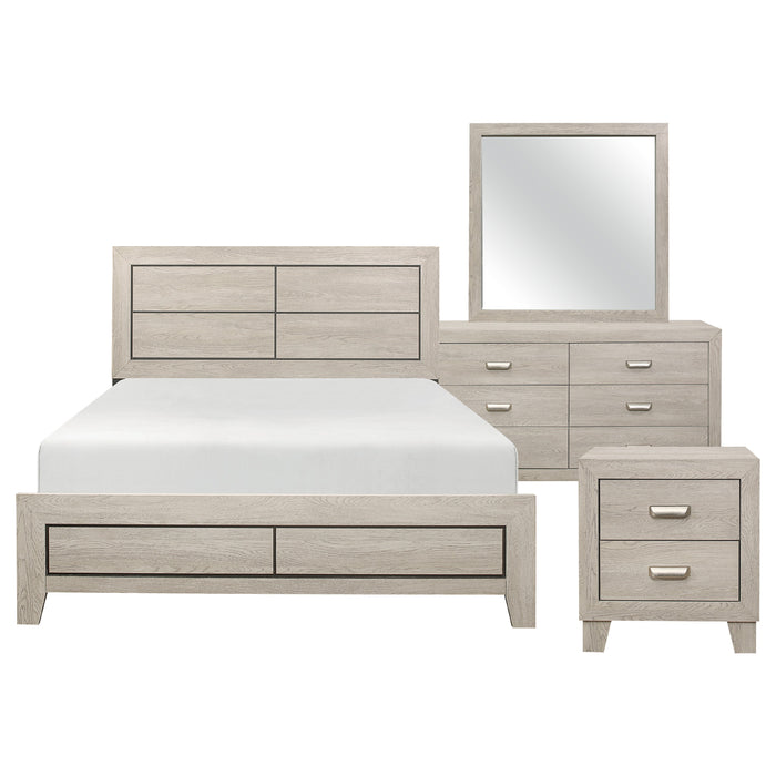 Quinby 4pc Set (QB+NS+DR+MR) in Brown - 1525-1*4