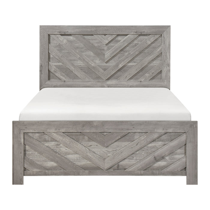 Corbin Full Bed in Gray - 1534NPGYF-1