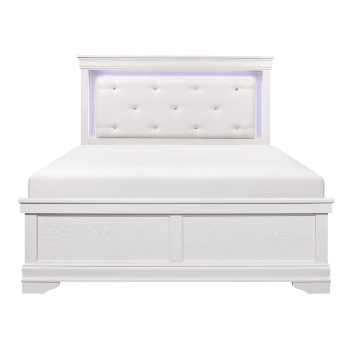 Lana 4pc Set (QB+NS+DR+MR) in White - 1556W-1*4