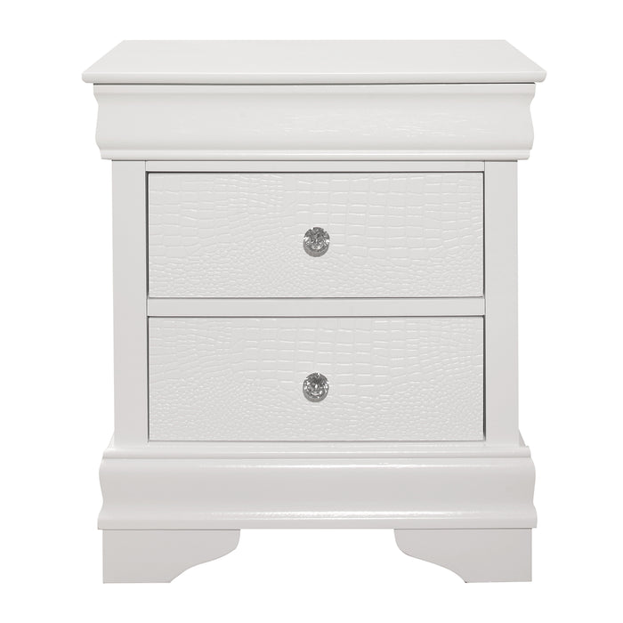 Lana 4pc Set (QB+NS+DR+MR) in White - 1556W-1*4