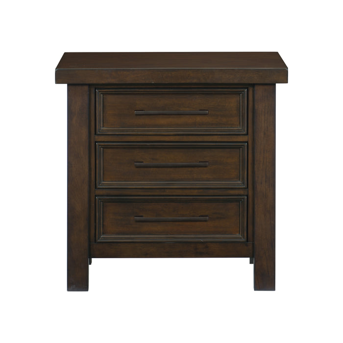 Logandale 4pc Set (QB+NS+DR+MR) in Brown - 1559-1*4