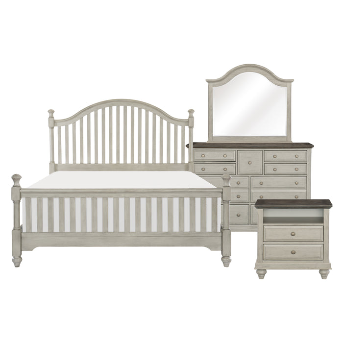 Mossbrook 4pc Set (QB+NS+DR+MR) in Gray/Brown - 1568-1*4