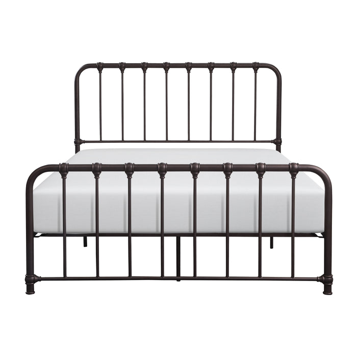 Bethany Full Platform Bed in Dark Bronze - 1571DZF-1