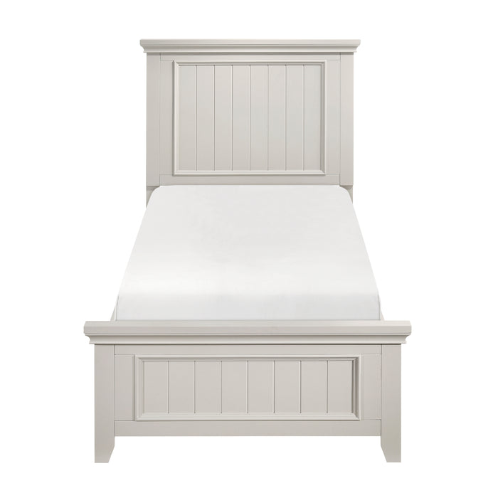 Donahue Twin Bed in White - 1581T-1