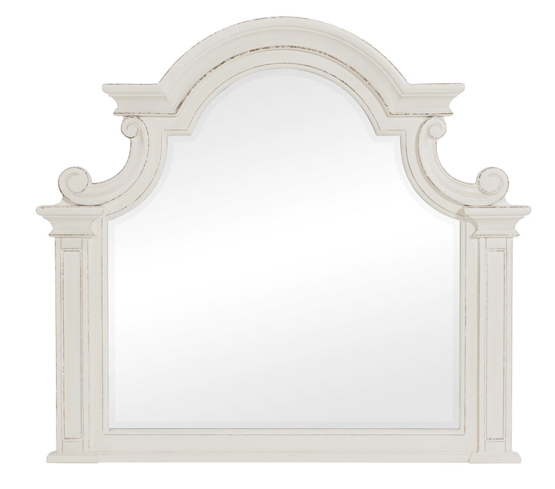 Baylesford Mirror in White - 1624W-6