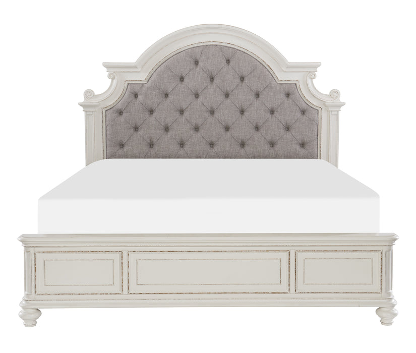 Baylesford Queen Bed in White - 1624W-1