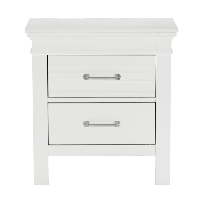 Blaire Farm Nightstand in White - 1675W-4