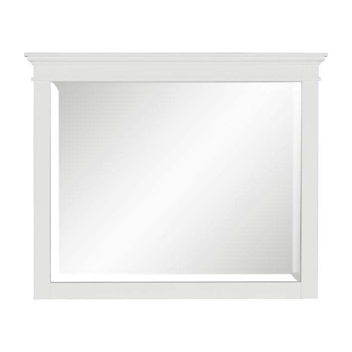 Blaire Farm Mirror in White - 1675W-6