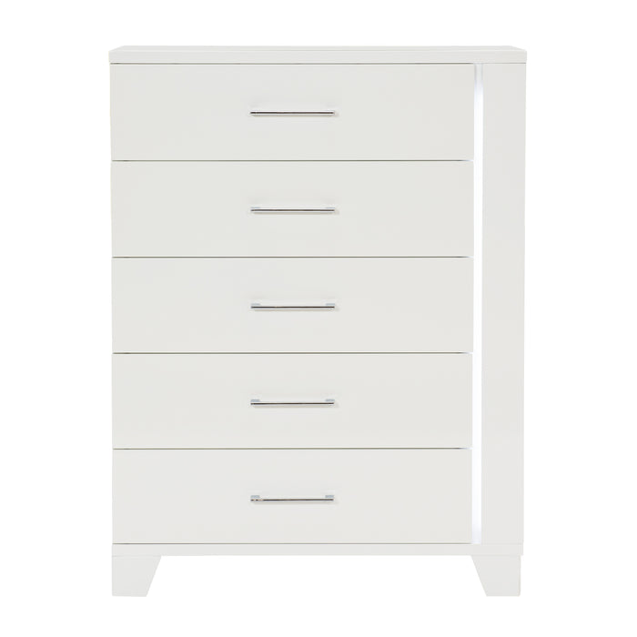 Kerren Chest, LED Lighting in White - 1678W-9