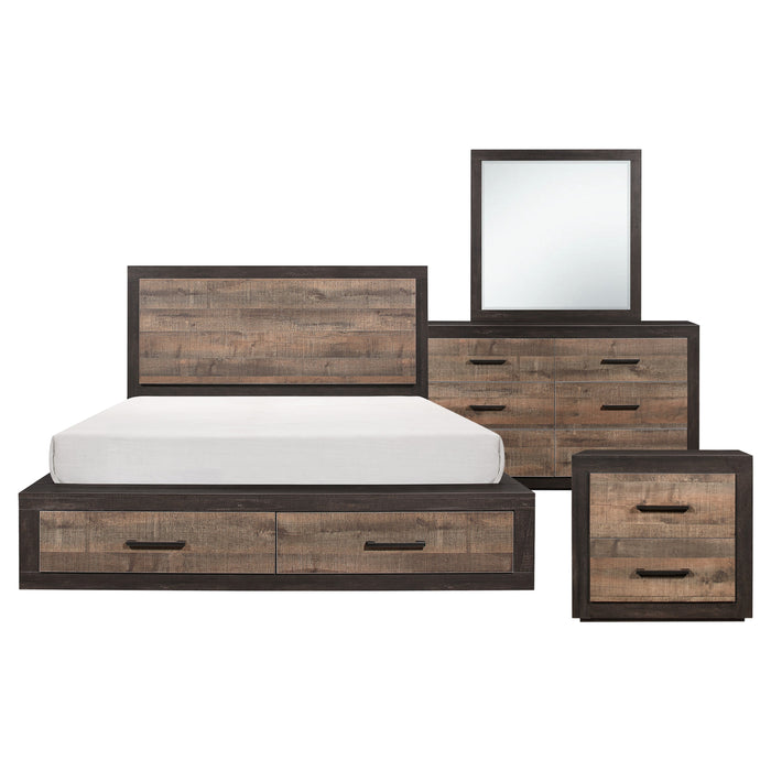 Miter 4pc Set (QB+NS+DR+MR) in Brown/Gray - 1762-1*4
