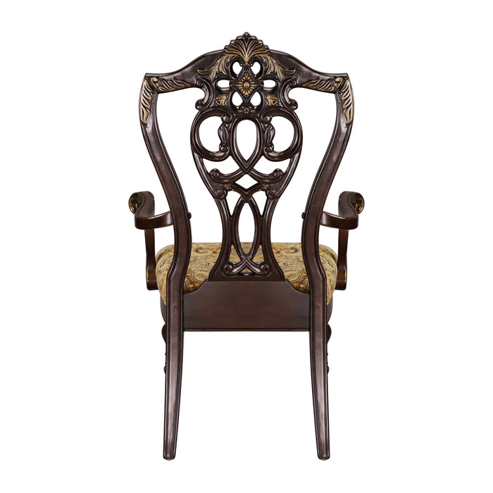 Catalonia Arm Chair in Cherry - 1824A