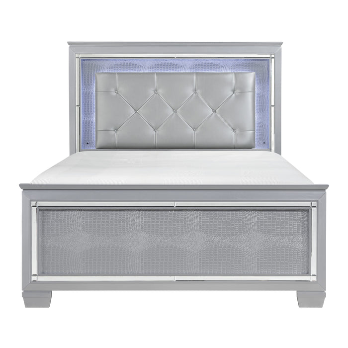 Allura (3)Full Bed, LED Lighting in Gold/Silver/Champagne/Transparent - 1916F-1*