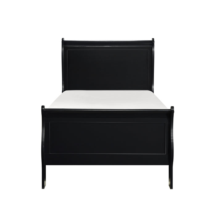 Mayville Twin Bed in Black - 2147TBK-1