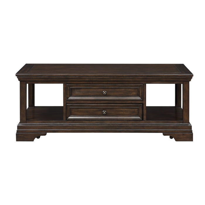 Tobias Lift Top Cocktail Table in Espresso - 3681-30