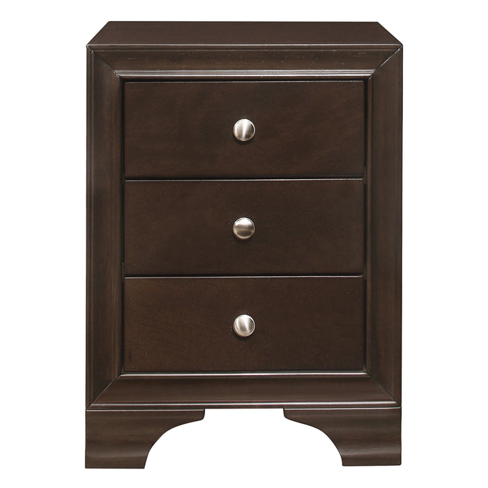 Centralia Nightstand in Brown - 4598BCU