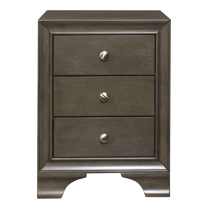 Centralia Nightstand in Gray - 4598GYU