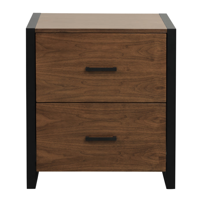 Sedley File Cabinet in Black/Brown - 5415RF-18